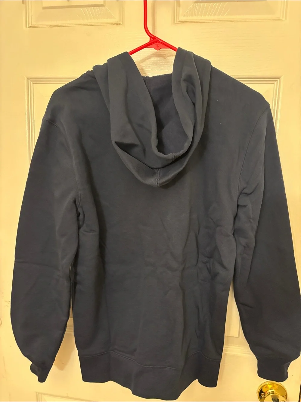 GAP Boys Navy sweatshirt zip Hoodie with White Logo 14-16